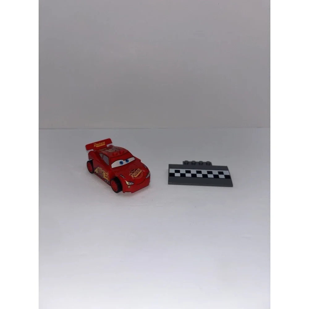 LEGO Lightning McQueen Minifigure Red Rust-eze Disney Cars 10730 crs018 2017